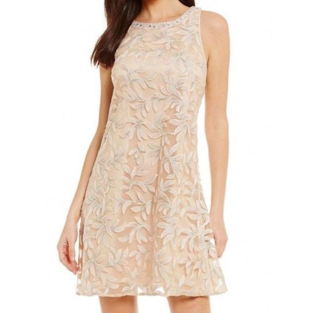 NWT Belle Badgley Mischka Sequin Dress
